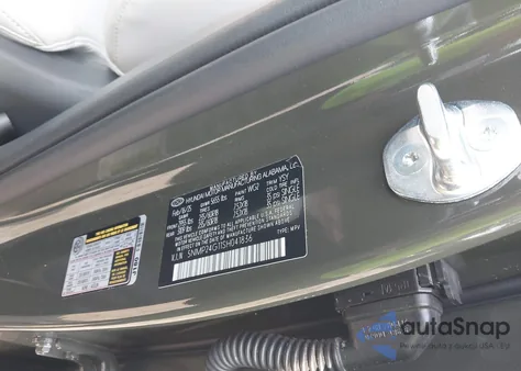 2025 Hyundai Santa Fe Hybrid Sel from USA, damaged, VIN 5NMP24G11SH041836